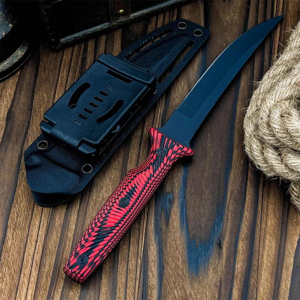 Fixed Blade Knife with Sheath, - Edc Carry Fixed Blade 评论和价格