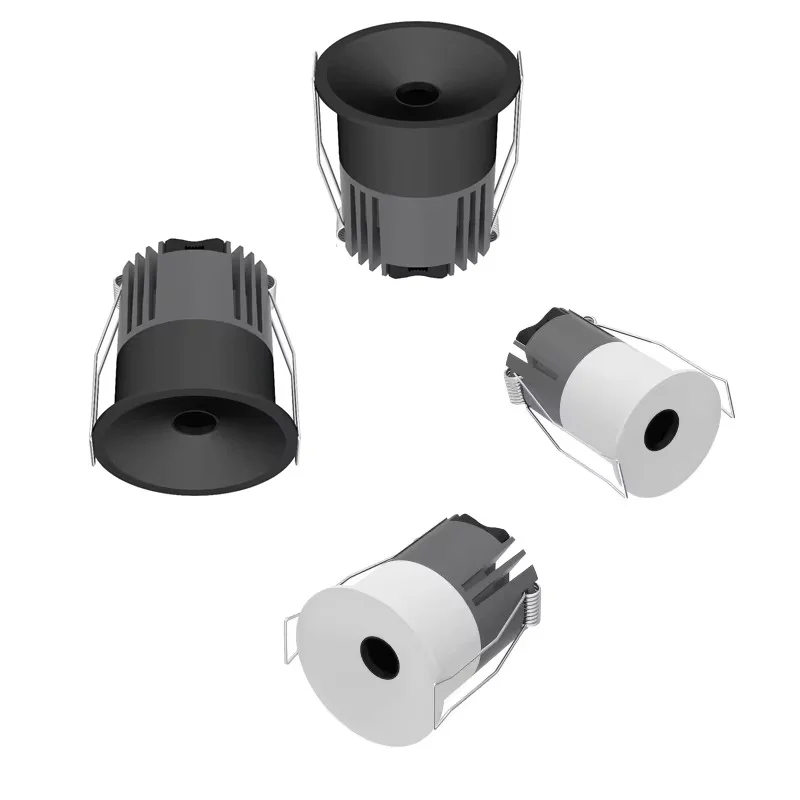 

Мини-встраиваемый светодиодный светильник COB 5 Вт 7 Вт 10 Вт 12 Вт с регулируемой яркостью 110 В 220 В 24 ° /38 ° Светодиодный прожектор с маленьким отверстием для внутреннего освещения