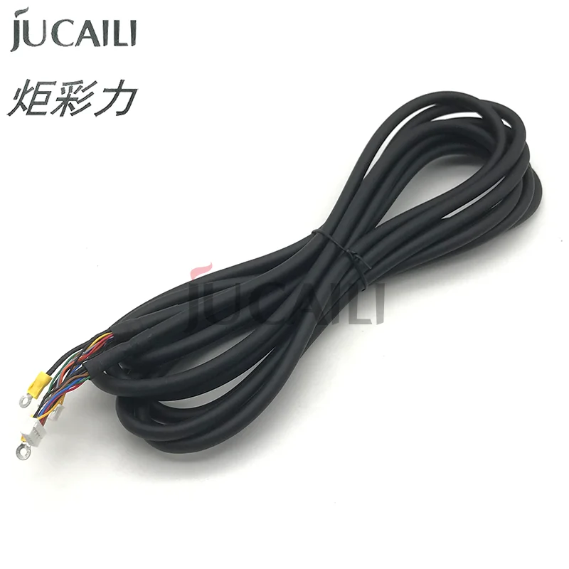 Jucaili Senyang Board 9pin Black Signal Cable 9pins Wire for EPS 4720/I3200/I1600 Head for Inkjet Printer