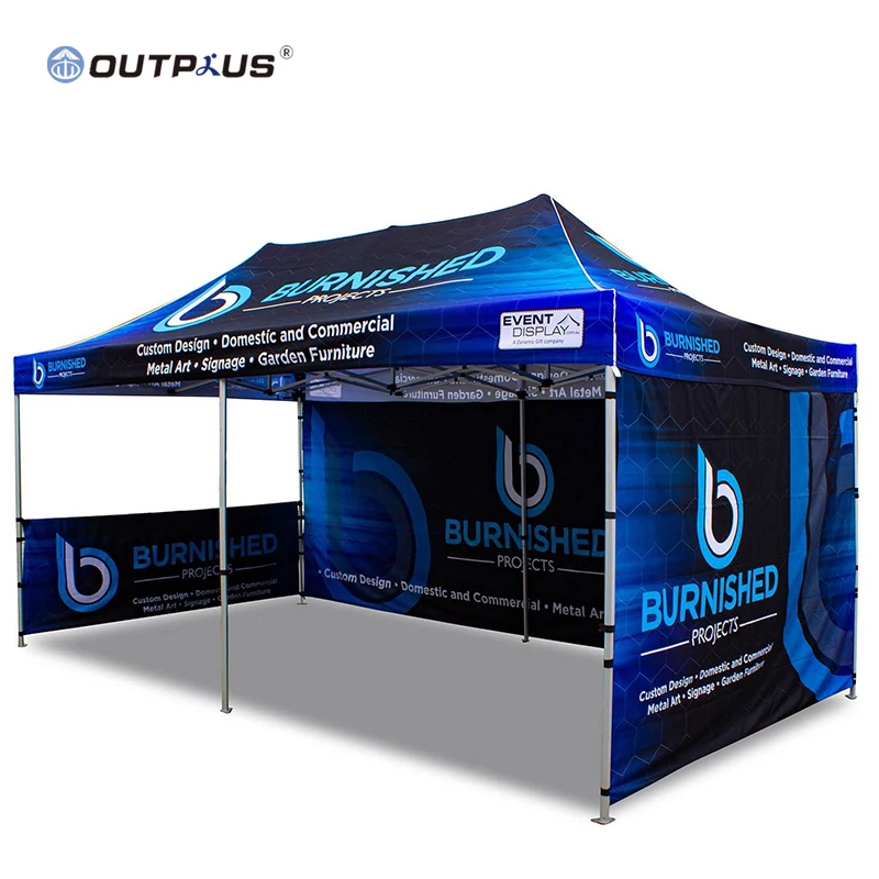 

Wholesale Factory Advertising 10ft 15ft 20ft Custom Print Aluminium Business Easy up Marquee Gazebo Canopy Tent