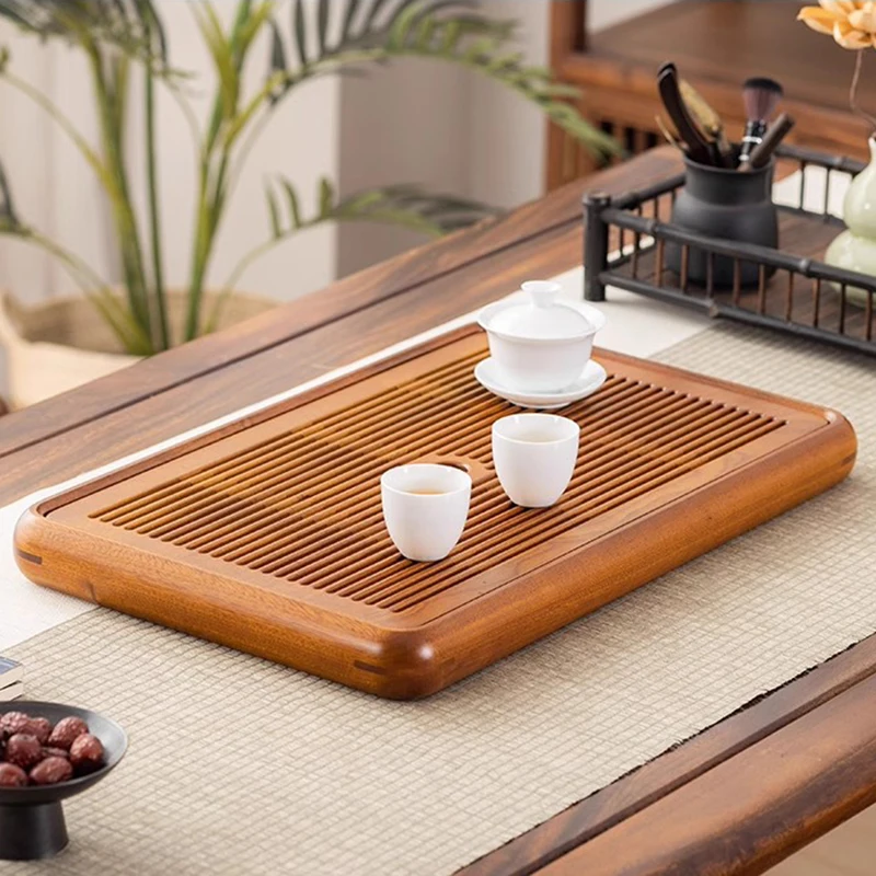 

Living Room Tea Tray Luxury Serving Wood Plates For Food Japanese Tea Tray Nordic Plate Oil Vintage Bandejas Home Decorationgs