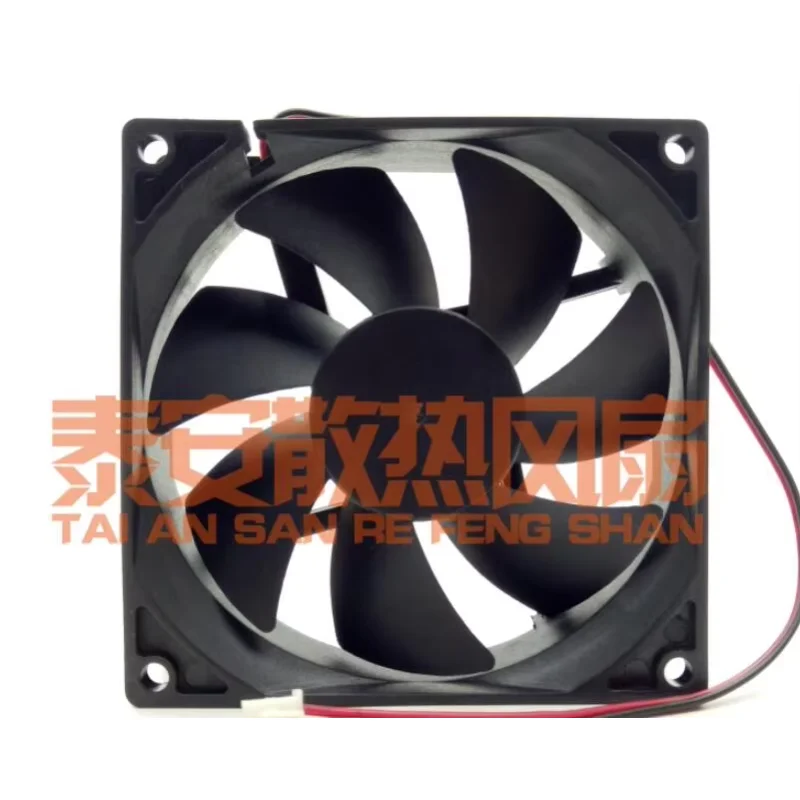 DSF9225 DC 12V 0.35A 3200RPM 92x92x35mm พัดลมทำความเย็นเซิร์ฟเวอร์2สาย