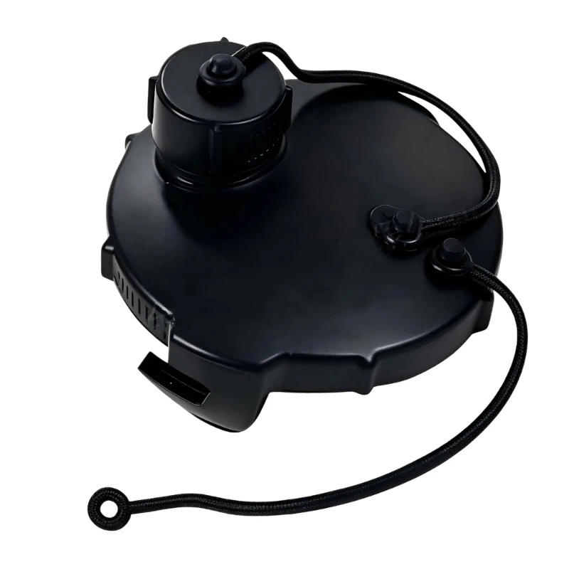 652F 3 Inch Trailer Drain Cap With Hose Port for Sewer Outlet Maintenance