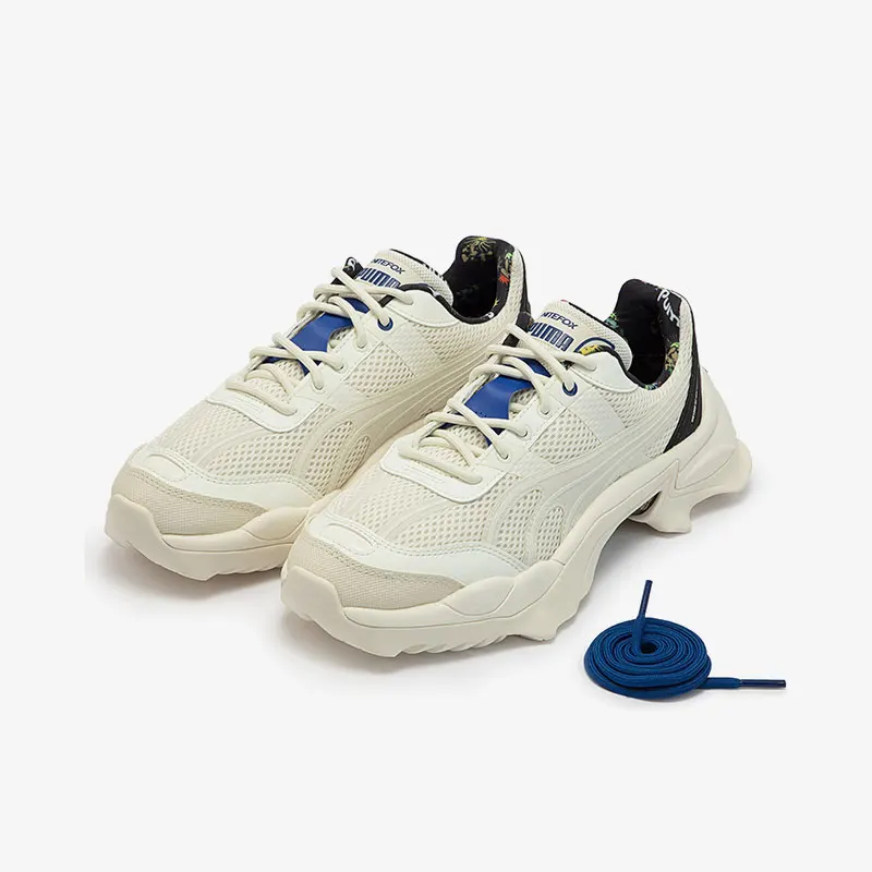 

Puma genuine NITEFOX AP men's and women's fashionable lace up cushioned casual shoes 385541-01