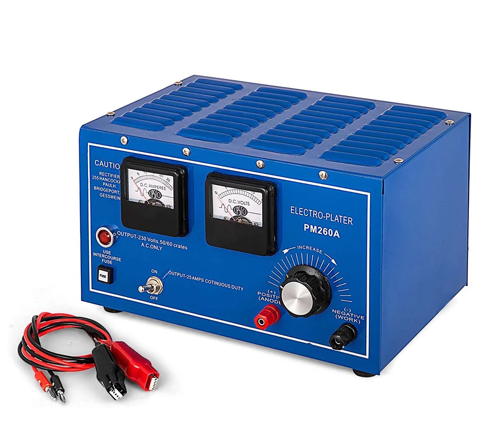 30A Jewelry Plating Rectifier Machine – Electroplating Tool for Platinum, Gold, Silver, Rhodium Jewelry Finishing