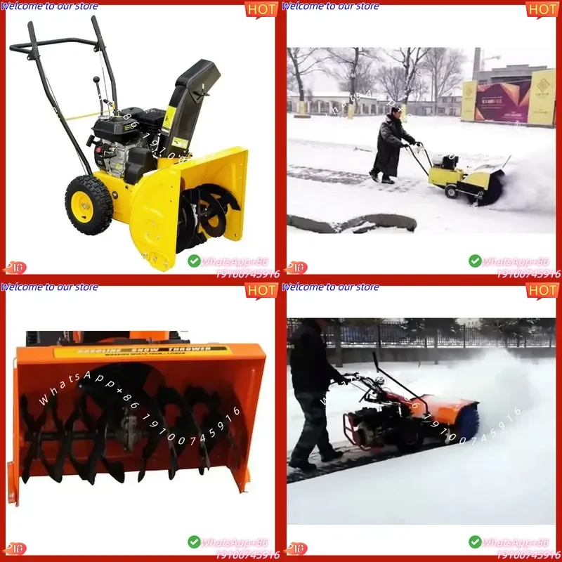 CE Certificate Hot Sale in Snow Blower 15 Snow Thrower Machines Manual Snow Thrower and Sweeper
