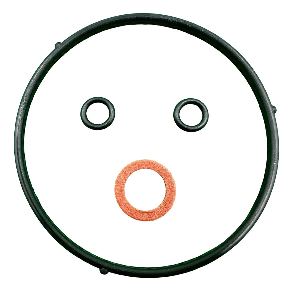 Four Rubber Ring Gasket Set for Honda EU1000i EU2000i Generators Compatible with GX100 Engine and 16010-ZM7-D01 Carburetor