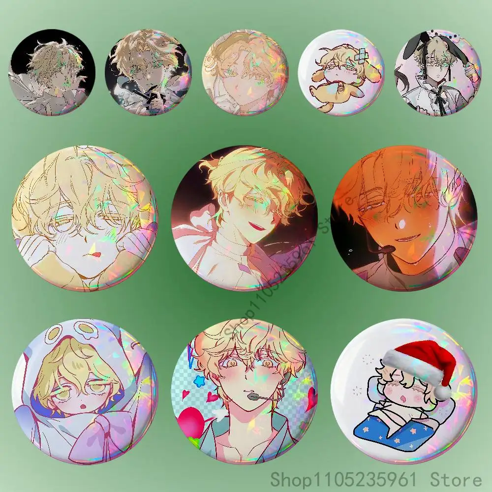 Luka A-Alien S-Stage Custom Badges 75mm 44mm 25mm Brooch Backpack Hat Pins Accessories Toys Valentine gift