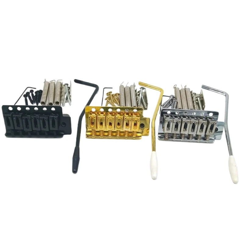 6 Strings Guitar Bridge Saddle Tailpiece for Guitar Strat SQ ST Electric Guitar Tremolo Bridge Standard