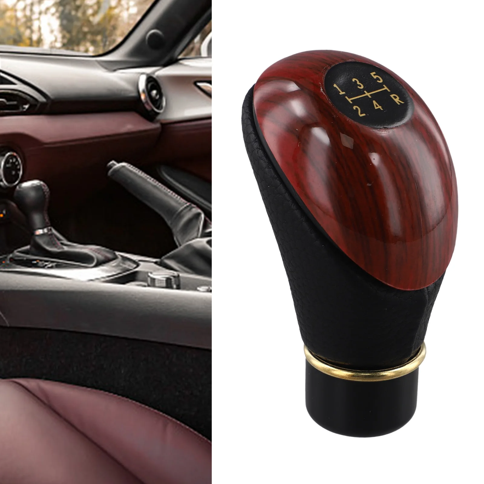 1pcs U Ni Versal Car Shift Knob Gear Lever Manual Transmission Shifter Lever Suitable For All Manual Car Models Auto Parts