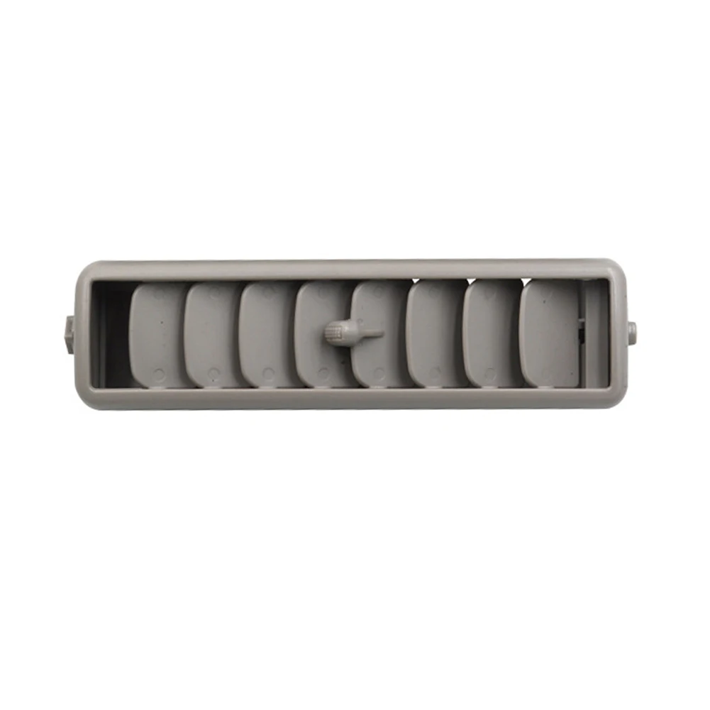 Air Vent Cover AC Vent Grille Cover Non-deforming Easy Installation Snap-fit Installation Grey Car Interior Upgrade