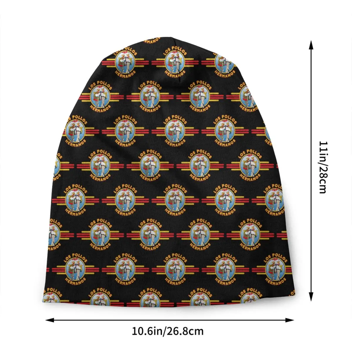 Los Pollos Hermanos Skullies Beanies Caps Winter Warm Women Men Knit Hat Unisex Adult Breaking Chicken Brothers Bad Bonnet Hats