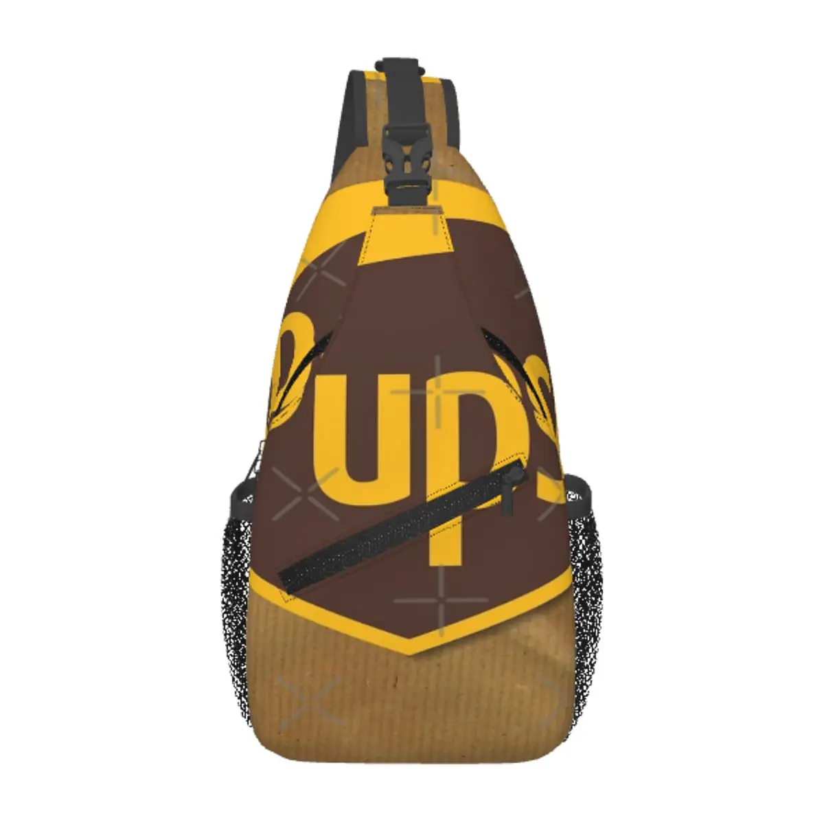 

What Can Pup Do For You Chest Bag Holiday With Zipper Mesh Bag Daily Cross chest bag Customizable