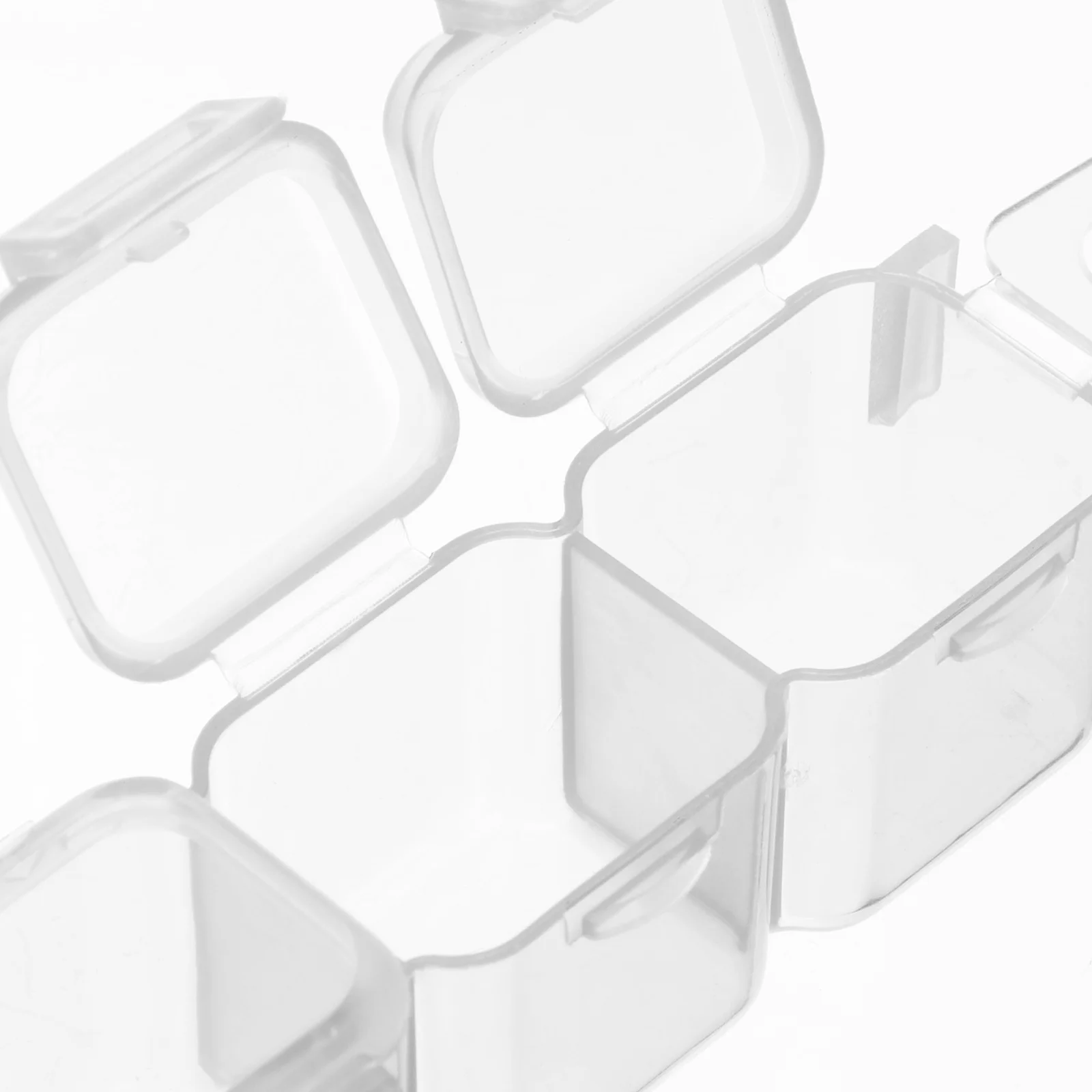 

Multi-Grid Jewelry Box Premium Material Safe Compact Jewelry Organizer Case for Earrings Necklaces Bracelets Decorative Storage