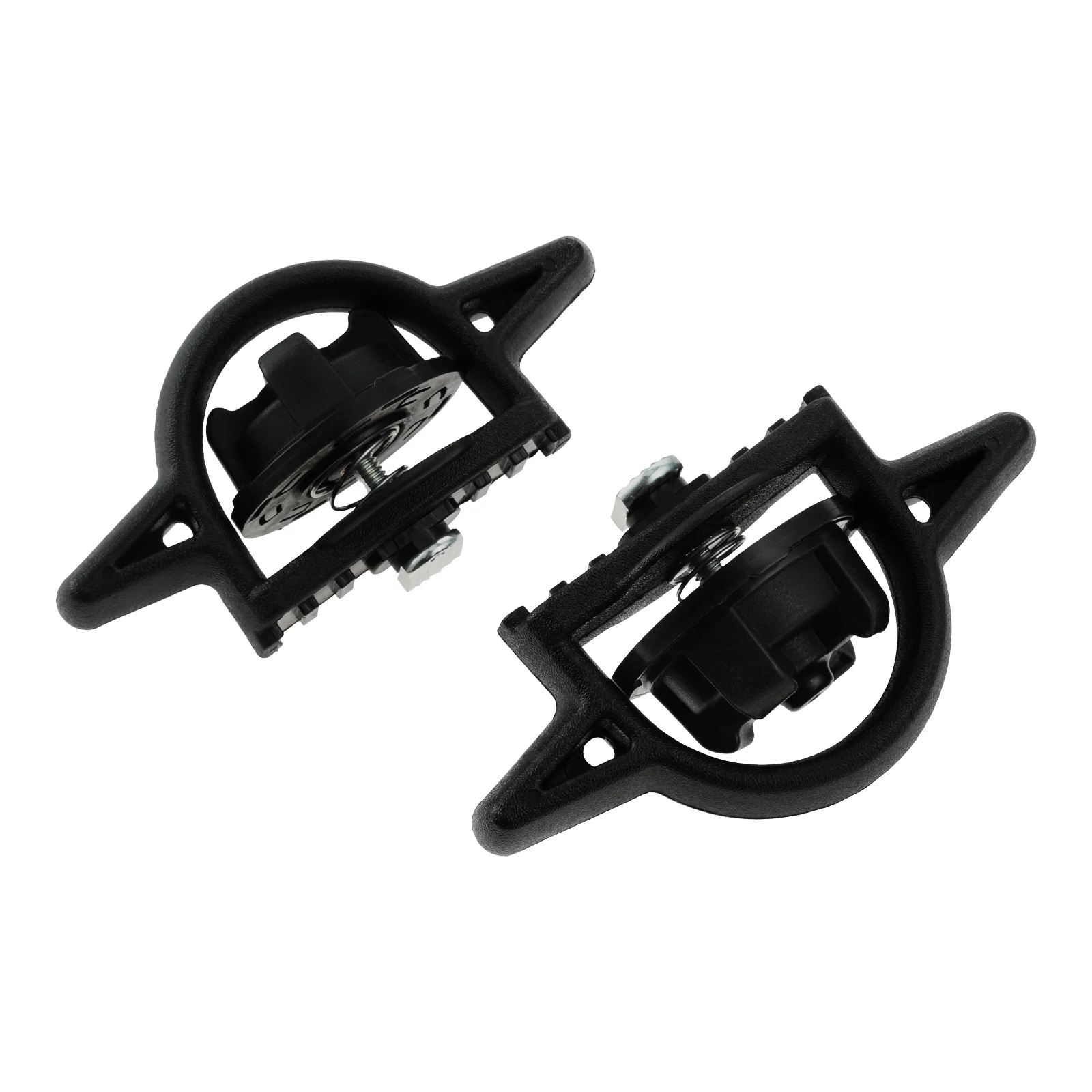 

2Pcs PT278-35160 Car Tie Down Anchors Bed Cleat for Toyota Tacoma Tundra Jeep Gladiator Ram Rail System Black Nylon Plastic