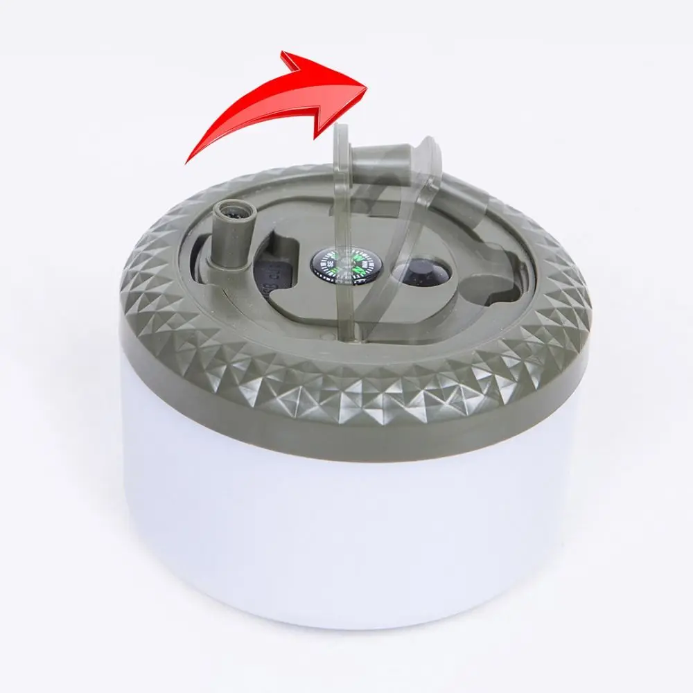 10 متر مصباح التخييم في الهواء الطلق مقاوم للماء USB شحن أضواء عيد الميلاد سلسلة مع 8 طرق للطي LED أضواء الجنية السفر