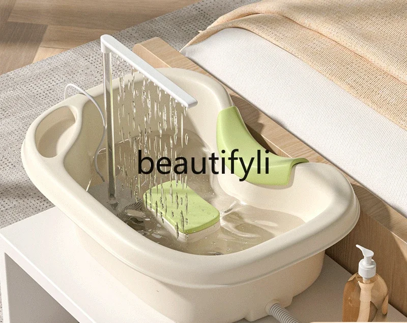B185 Bacino per shampoo tipo sdraiato Lavare i capelli sdraiati durante la gravidanza Pazienti con riposo del letto per la casa L'artefatto per shampoo per anziani