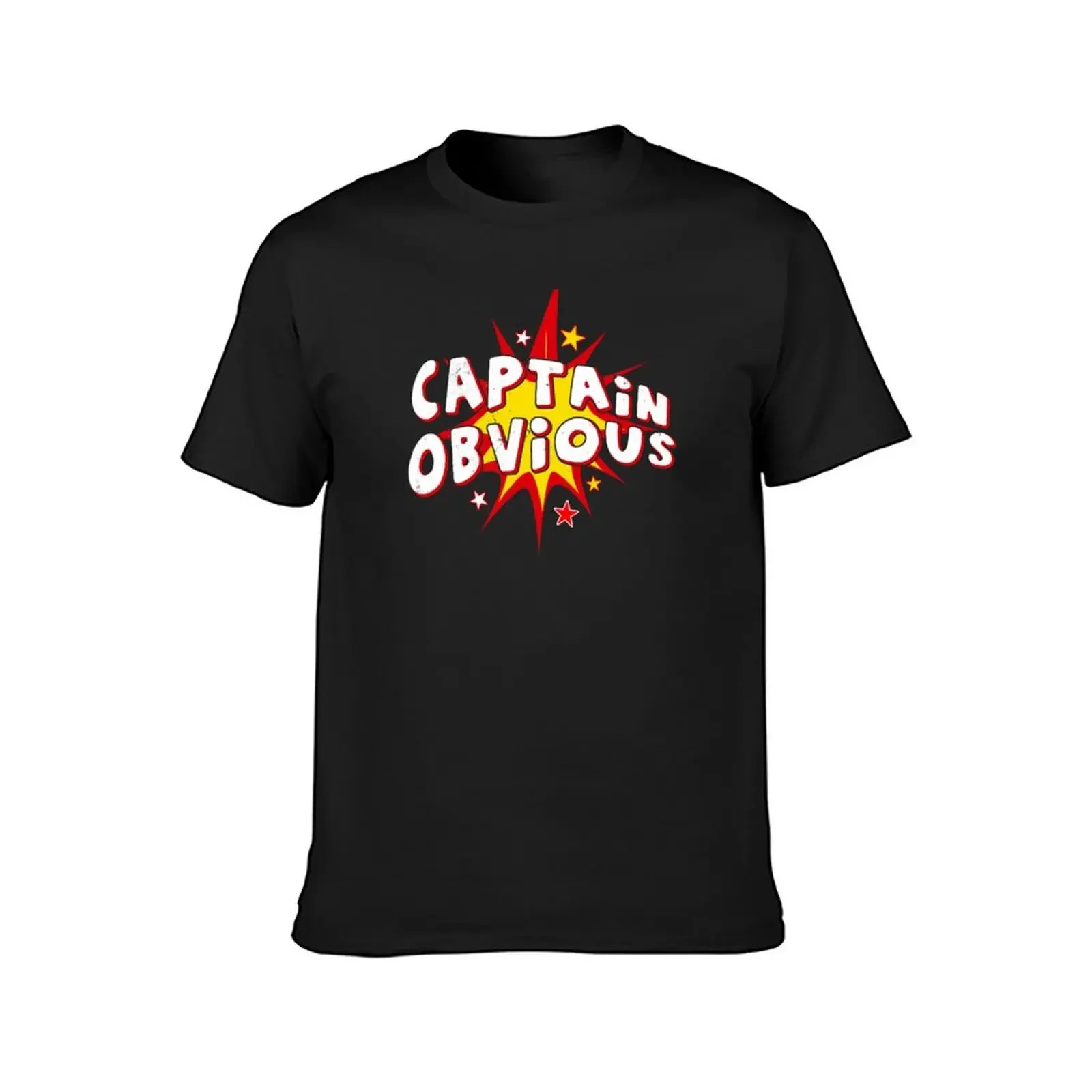 Captain Obvious T-Shirt summer clothes for a boy Short sleeve tee tshirts for men