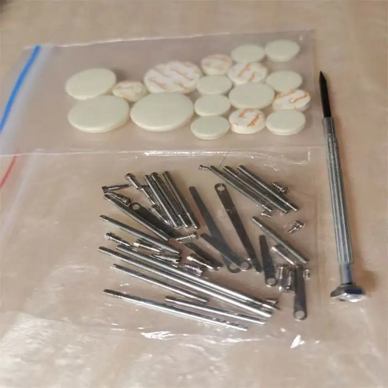 Clarinet Repair Parts Set Casing Pads Screws Axles Rollers Screwdriver Instrument Accessories