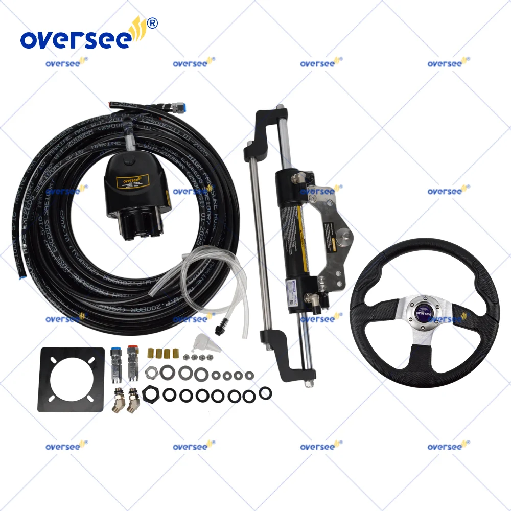 

350HP Boat Hydraulic Steering Cylinder Kit For Yamaha Mercury BayStar Teleflex Marine Outboard Steering Boat Accessories