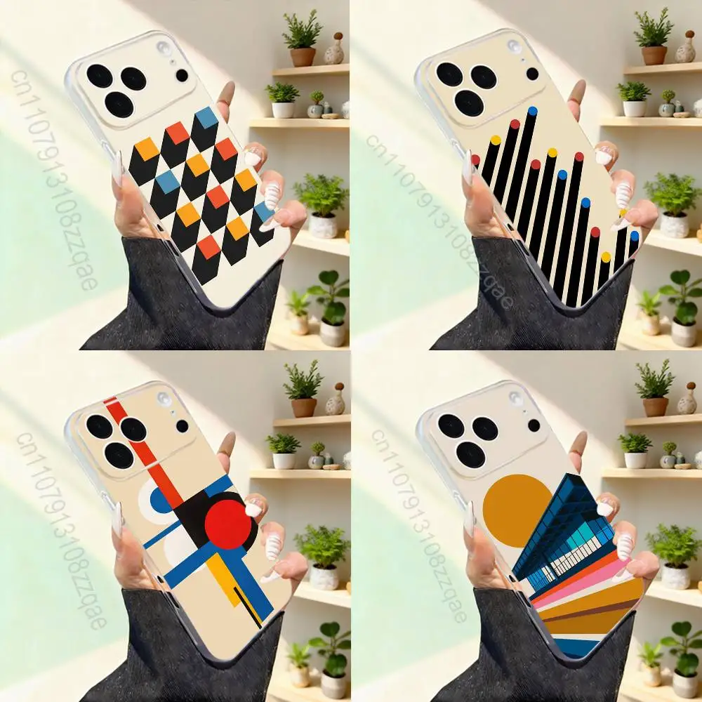 

Cool Bauhaus Exhibition For iPhone 11,12,13,14,15,16,17,Pro,Max,Plus,Mini,SE4,E Phone Case Magnetic For Magsafe Wireless