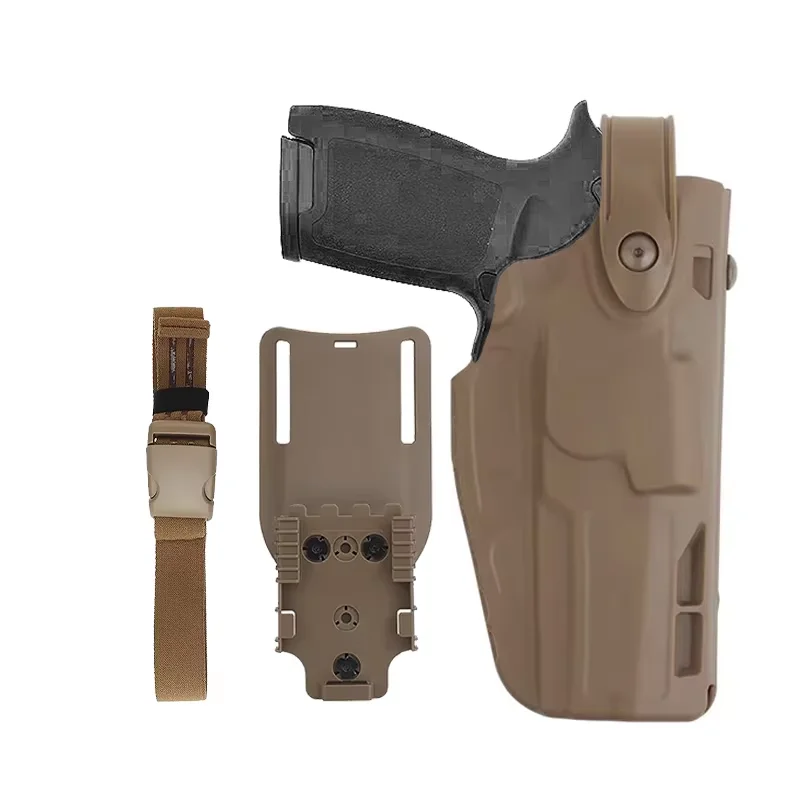 M17M18 Tactical Holster P320 Right-Hand Holster with QLS Quick Release System Thigh Adapter Suitable for Hunting Air Gun Holster view 4
