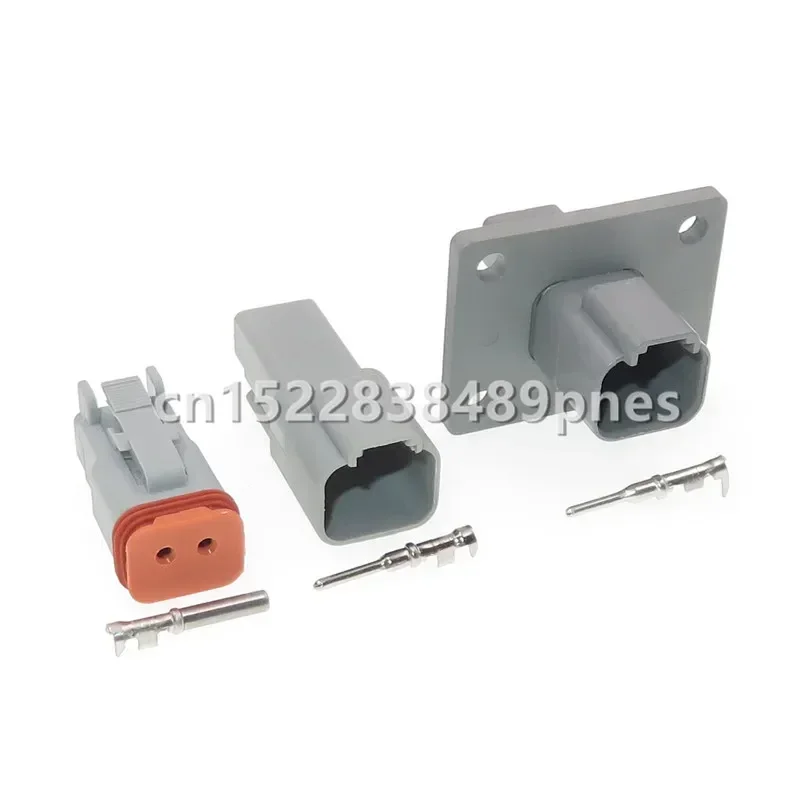 2 Pole DT04-2P AT04-2P DT06-2S AT06-2S DT Series Waterprooof Automotive Connector Auto Wiring Harness Socket For Deutsch