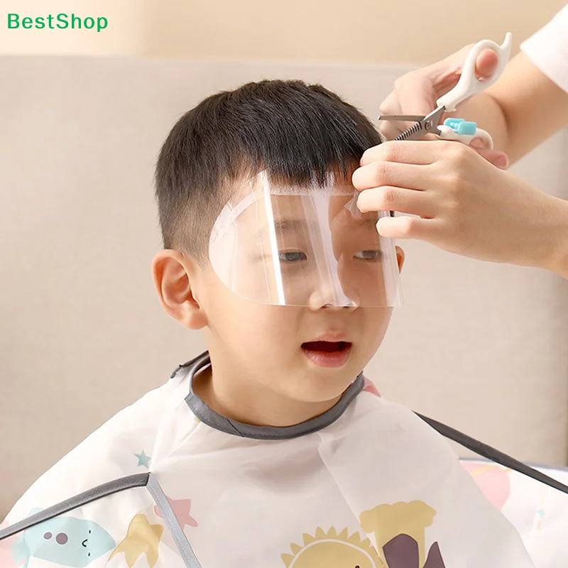 ★50pcs Eye Protection Hairdressing Mask Hairspray Isolate Haircut Tool Face Protecting Forehead Mask Face Shield Disposable