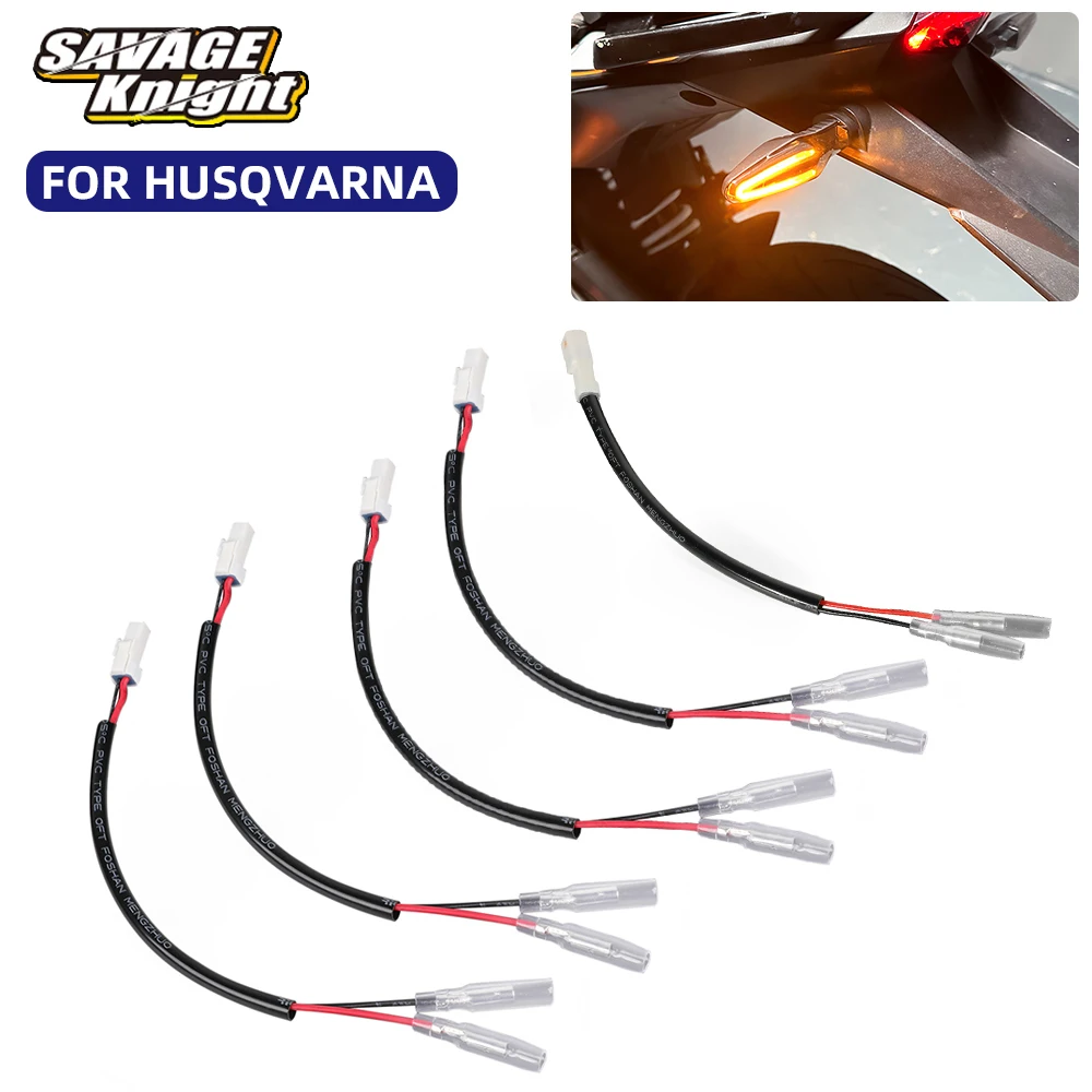 Turn Signal Maker Wiring Plug For Husqvarna Vitpilen Enduro Svartpilen 401 701 Supermoto Norden 901 2017-2025 License Light Wire