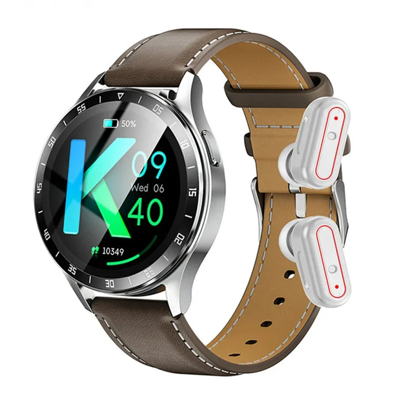 X10 2-in-1 Smartwatch & TWS Headset - Dual Headset Call, Fitness Tracker, Bluetooth for Music & Sport