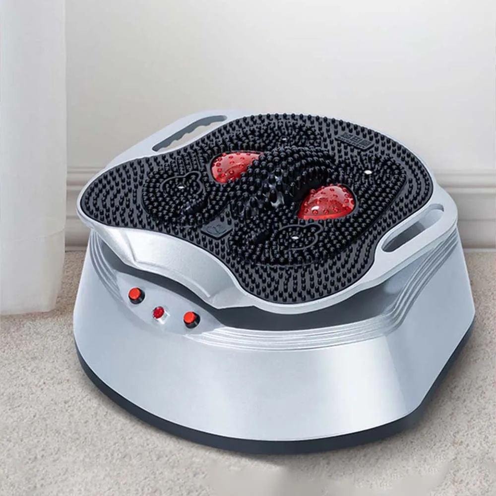 

Aluminum alloy blood circulation device fitness rehabilitation double helix vibration foot and leg massager aerobic exercise phy