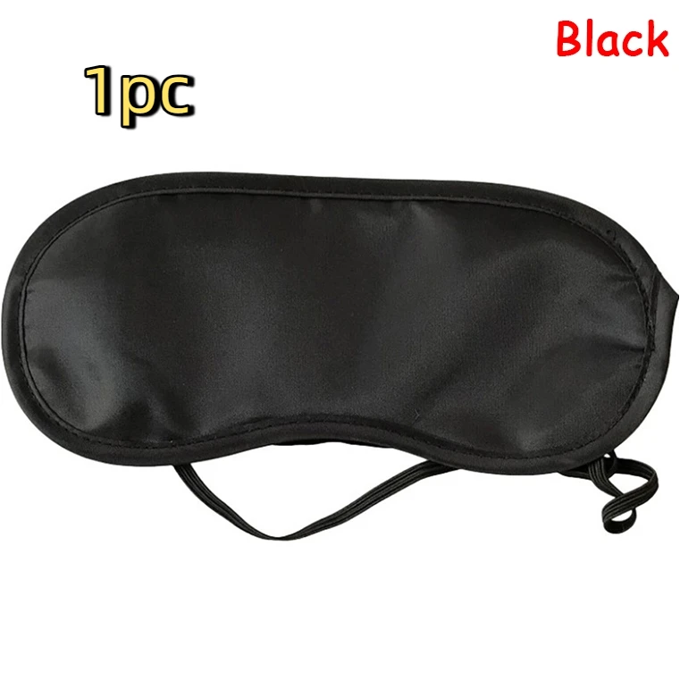 Natural Sleeping Eye Cover Mask Shade Soft Portable Blindfold Travel Eyepatch