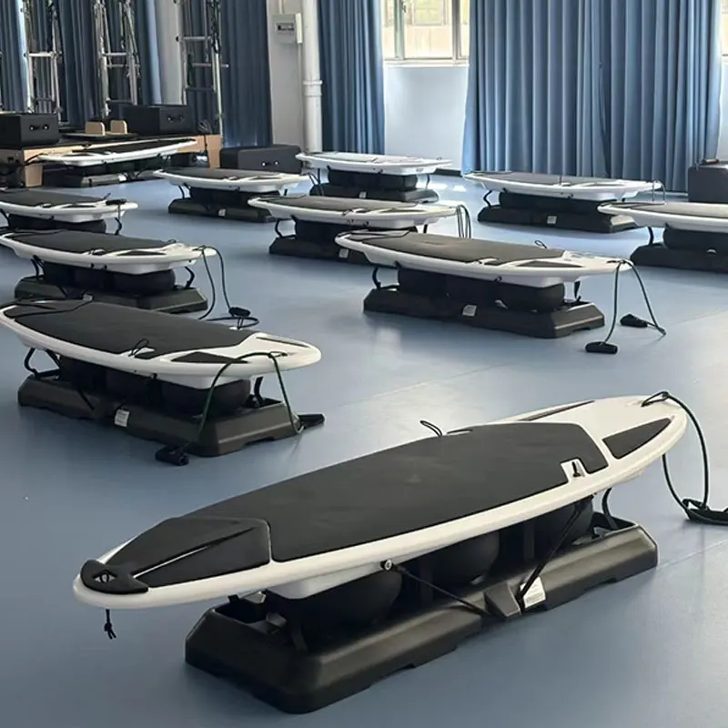 

Durable Body Building Fitness Equipment Electric Wave Jet Competition Paddle Board Surfboard Fins Shaping Machine With Rack