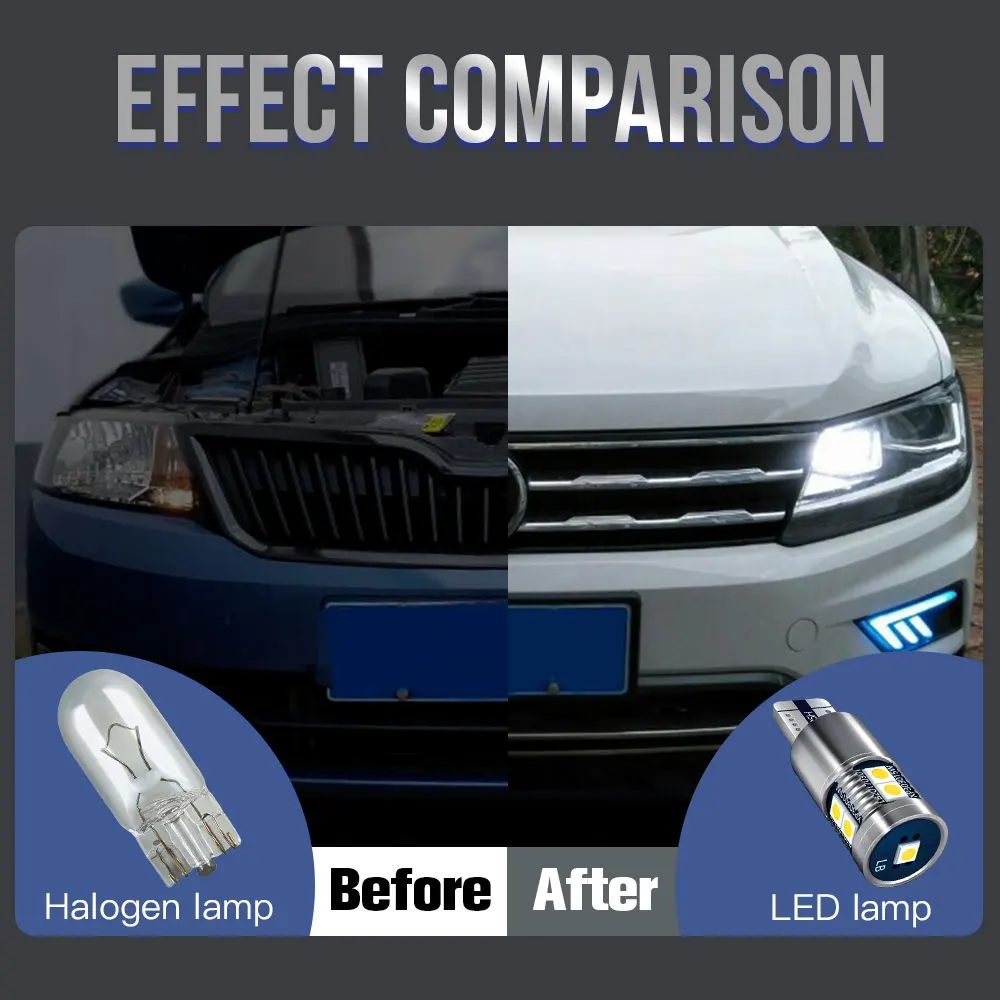 2pcs LED Parking Light Clearance Lamp Accessories Canbus For Nissan Note E11 E12 2006-2019 2011 2012 2013 2014 2015 2016 2017