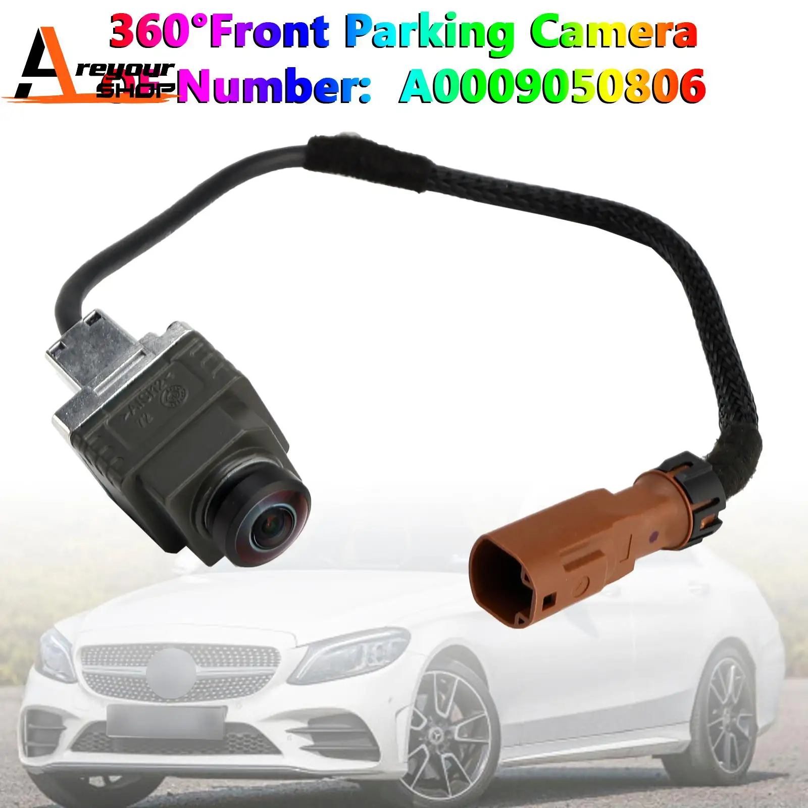 360 ° Kamera przednia A0009050806 do Mercedes-Benz W205 W218 W292 W448 W253