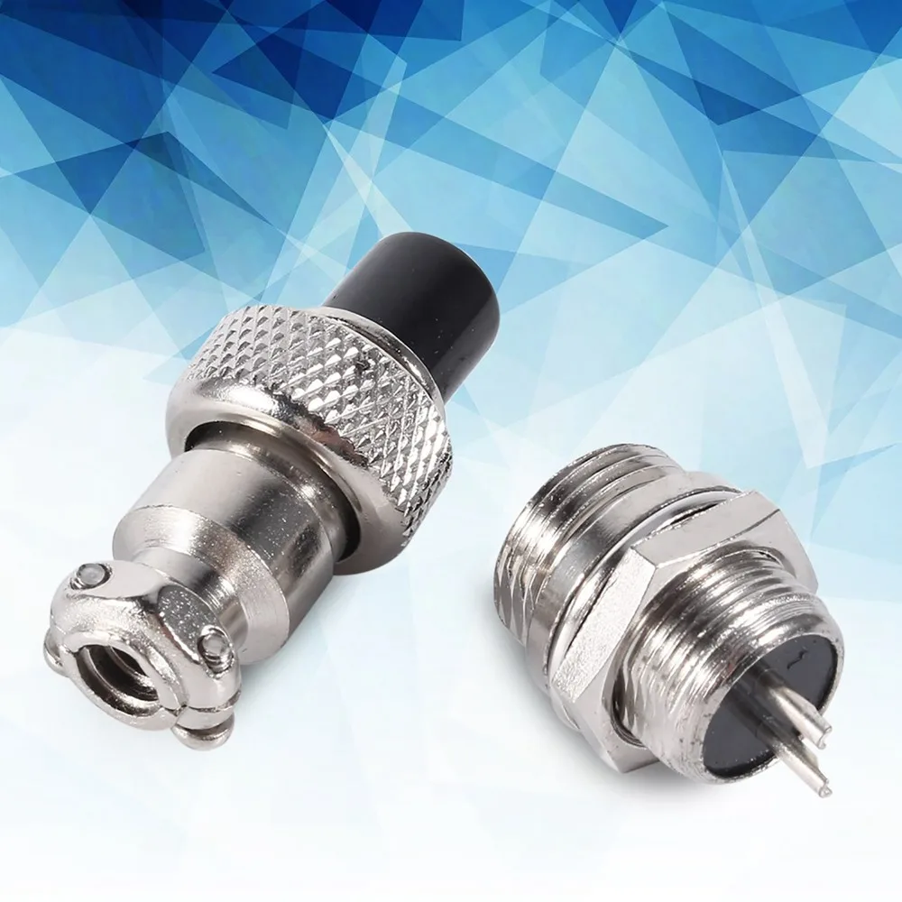 10 مجموعة GX12 2/3/5/6 دبوس موصل الطيران 12 مللي متر 5A الطيران التوصيل ذكر أنثى لوحة مقاومة للمياه موصل الاتصالات #5