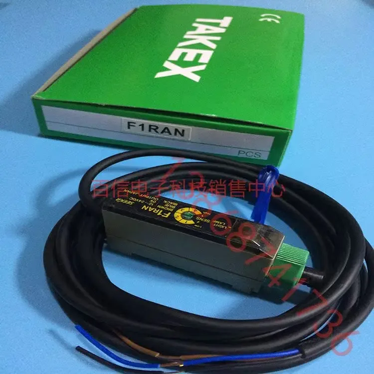 2025 Takenaka TAKEX Photoelectric Sensor F1RAN Fiber Amplifier Spot