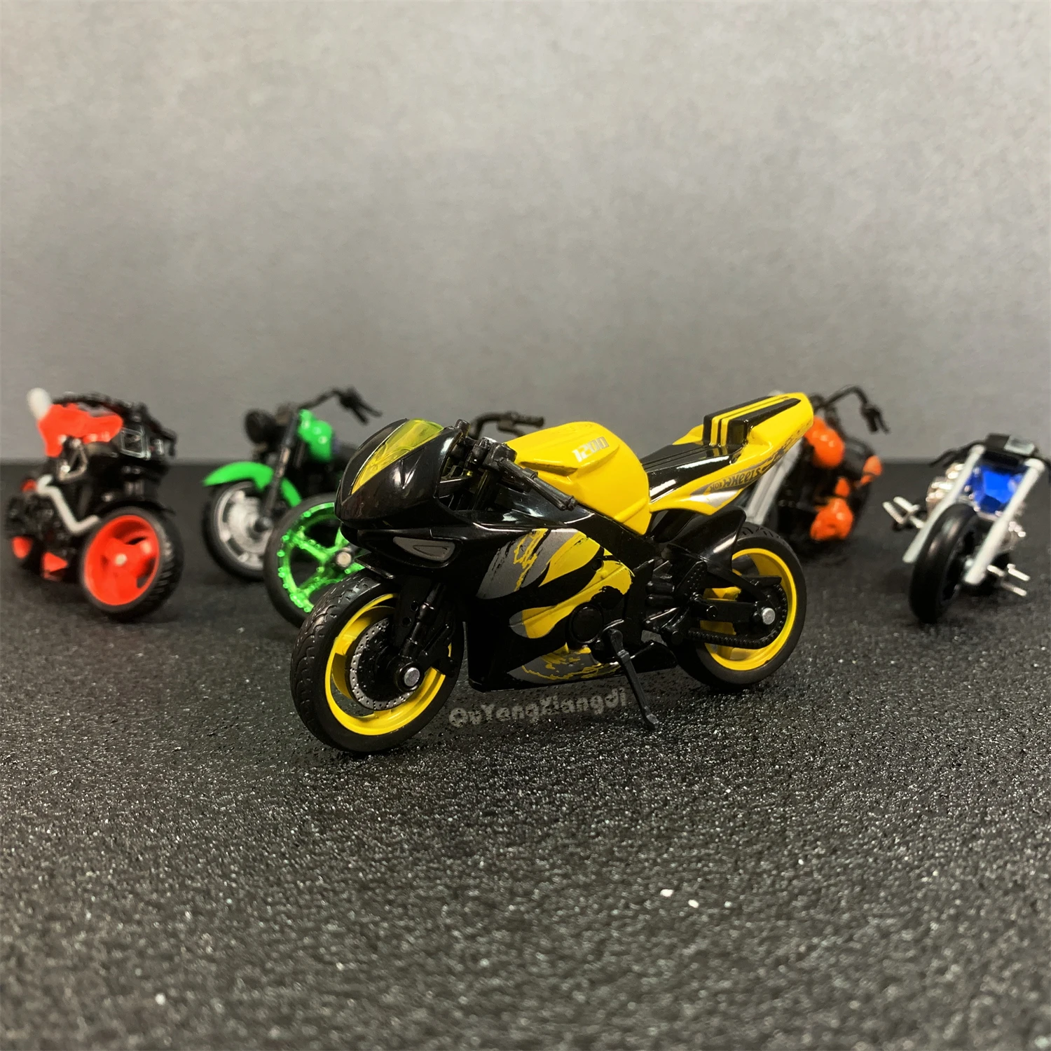 Street Power Motorcycles Action Car Toys for Children