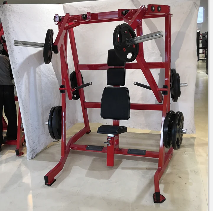

RHS03 Commercial Bodybuilding Strength Plate Loaded Iso-Lateral Decline Chest Press Machine
