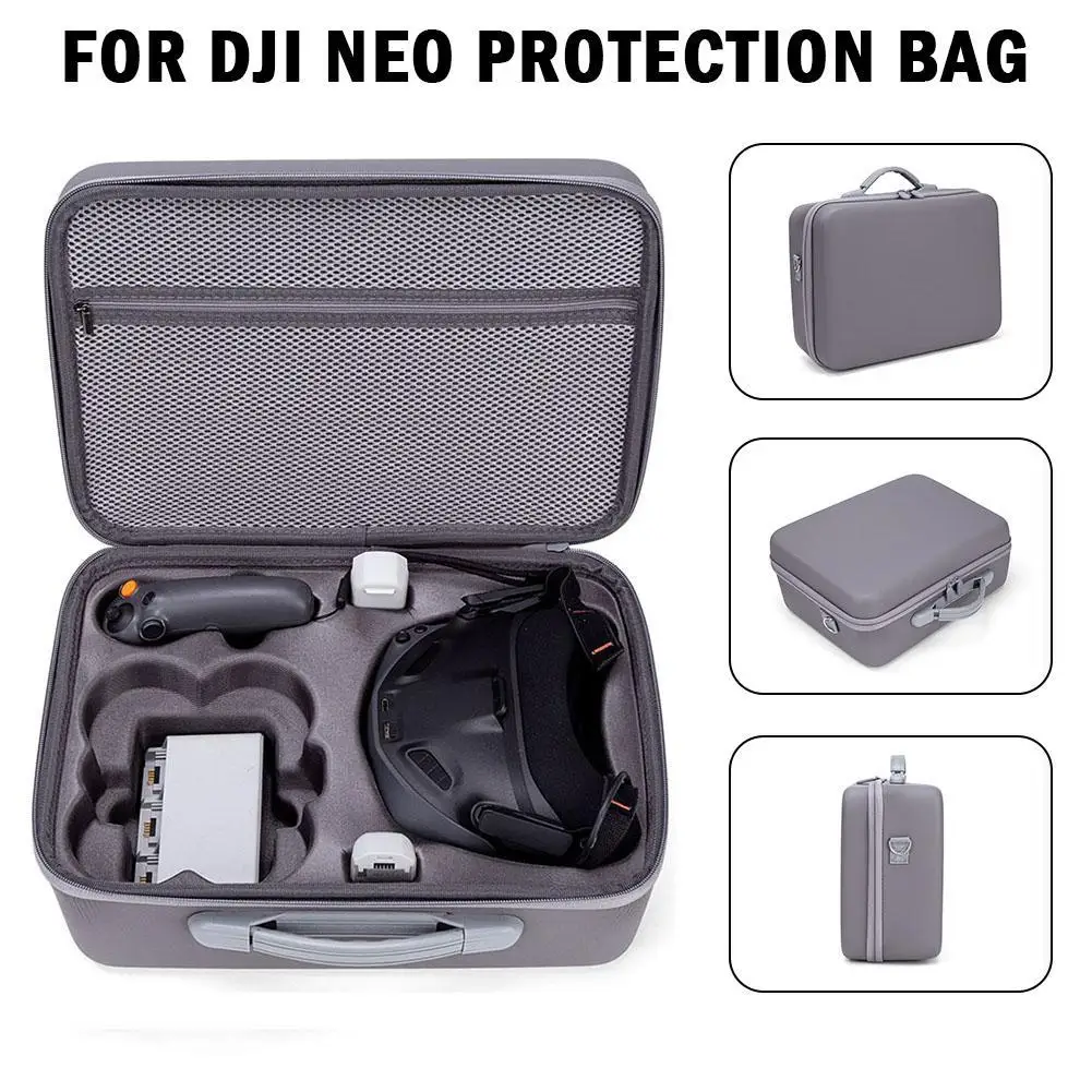 

For Flight Goggles N3 Storage Bag For Dji Neo Protection Bag Shockproof Drop-proof Anti Scratch Drone Protective Holder