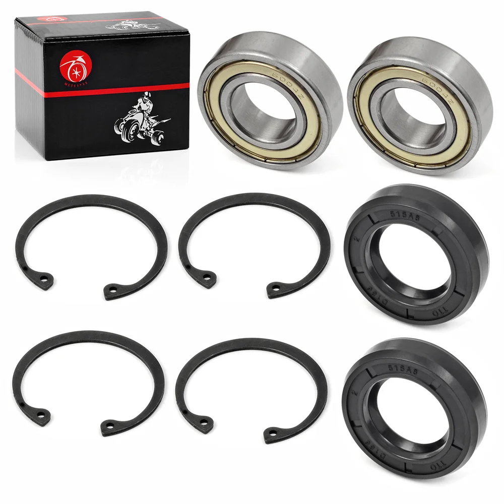 Rear Axle Bearing Seal Kit For EZGO Golf Cart TXT RXV Marathon Medalist 1978-2019 2 Cycle Gas Carts 1976-1994 611931 70181-G01