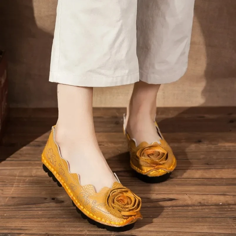 2025-chaussures-plates-retro-femmes-en-cuir-veritable-printemps-ete-mocassins-fleurs-sans-lacet-femmes-ballerines-chaussures