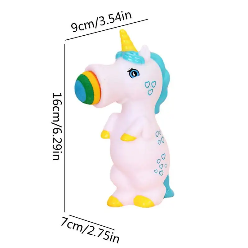 Funny Animal Pop Out Foam Balls Unicorns  Squeeze Shoots Ball Kids FidgetToys Stuff Weird Gadgets Autism Sensory Anti Stress Toy