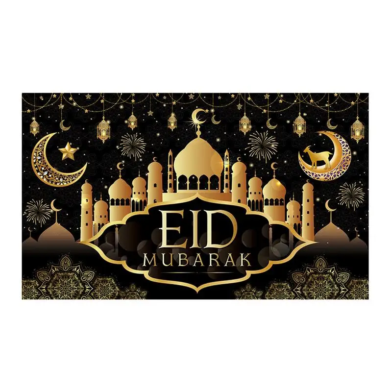 

Eid mubarak Background Eid Mubarak Ramadan Kareem Backdrop Islam Muslim Party Supplies 2024 Ramadan Decor For Home Eid Gift