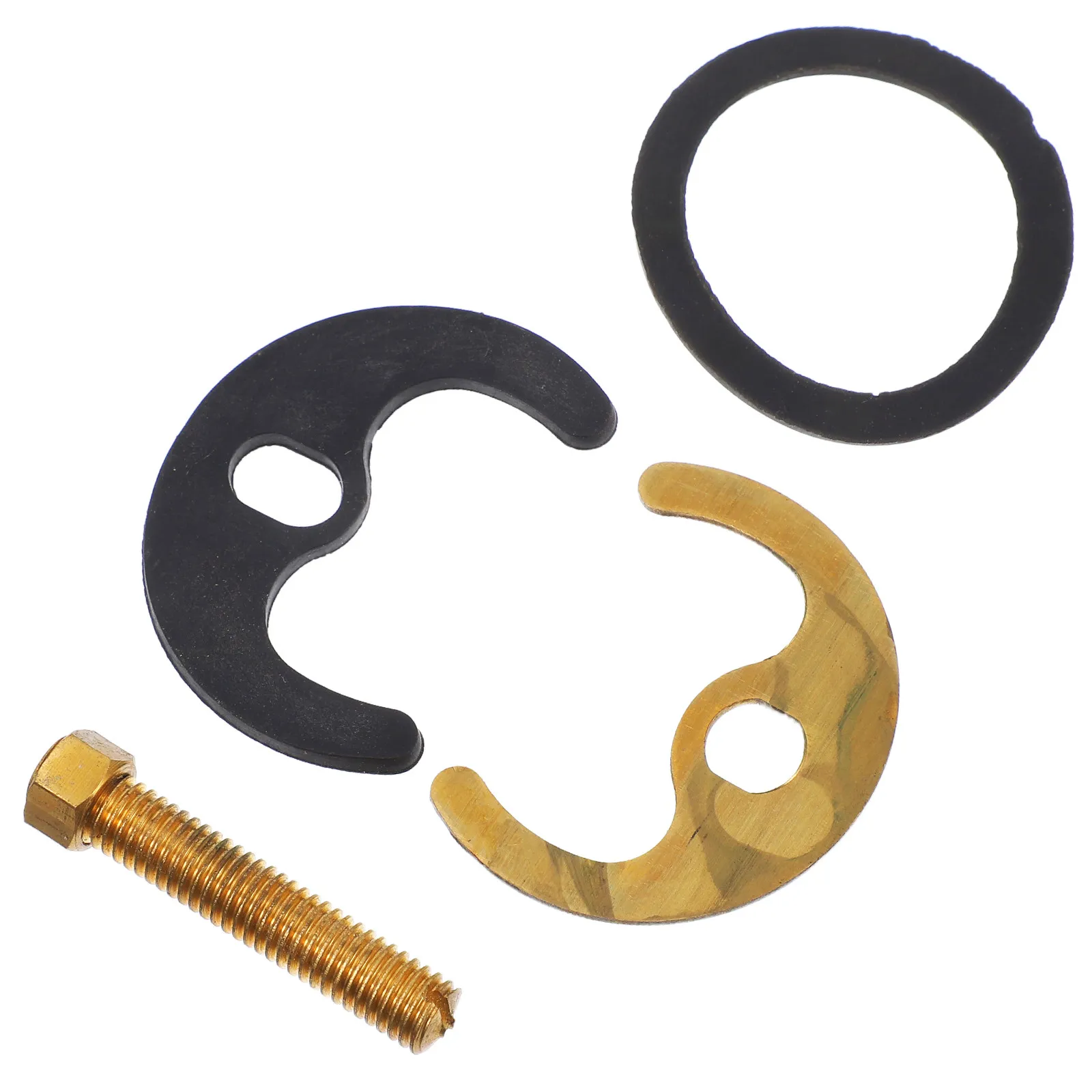 

Copper Kitchen Faucet Mounting Parts Horseshoe Fixing Nuts for Bathroom Sink Tap Installation Hardware Accessory Set