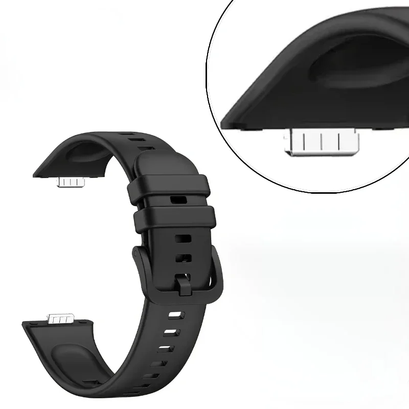 حزام سيليكون لساعة Huawei Watch Fit 4 Pro/Fit 4 حزام ملحقات الساعة الذكية سوار رياضي بديل لساعة Huawei Watch Fit 3/4 Band