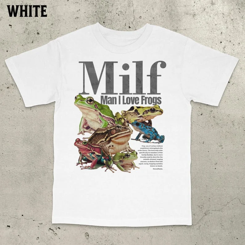 المتأنق، أنا أحب الضفدع الميمات الضفدع تيز ريترو للجنسين الهجومية للجنسين غير مناسبة مضحك الكمامة الهدايا الجنرال Z الميمات تيز ملابس الشارع القمم