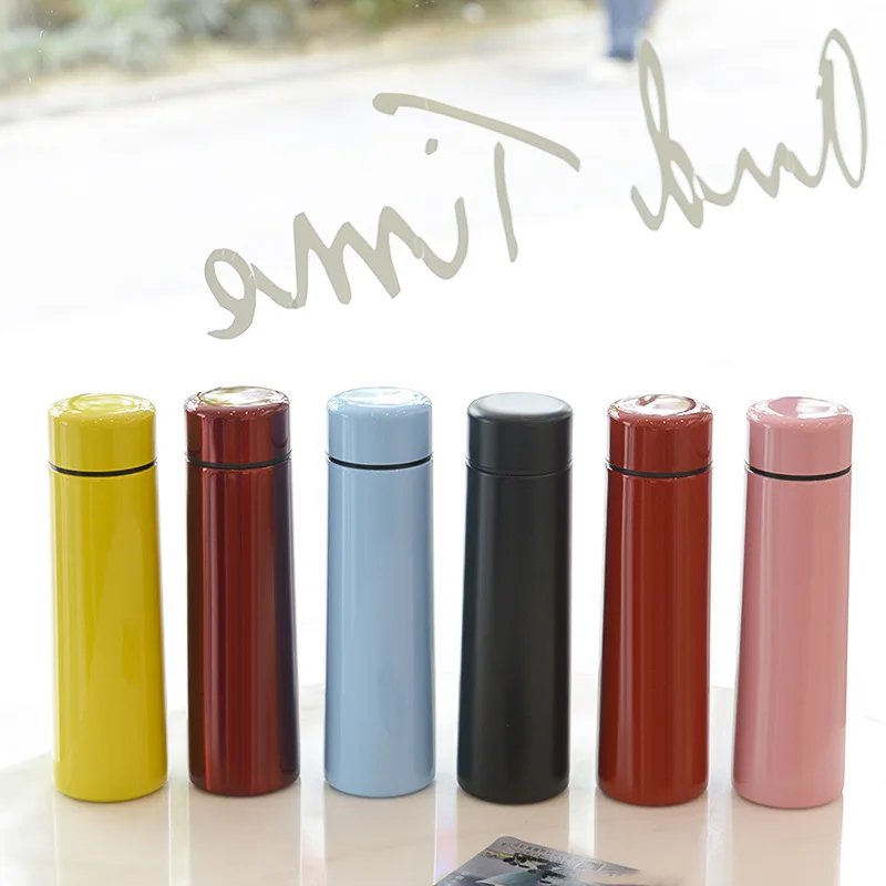 160/280ml Mini Pocket 304 Stainless Steel Thermos, Portable Vacuum Insulated Water Bottle Leakproof Screw Lid Purse Travel Gift