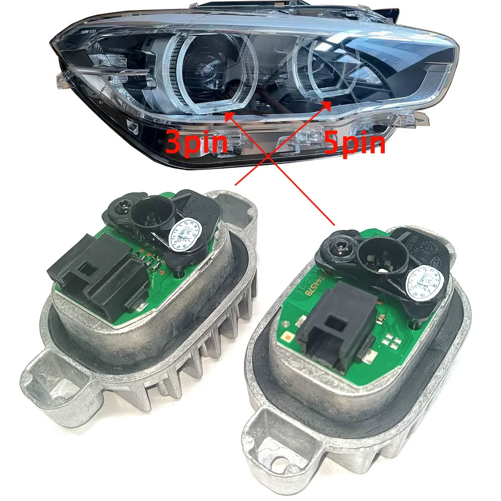 

63117428425 3-контактный или 6-контактный для BMW 1 серии 2015-2018 F20 F21 LCI 114d 116d 116i 118d Светодиодный модуль белого света DRL Не оригинальный