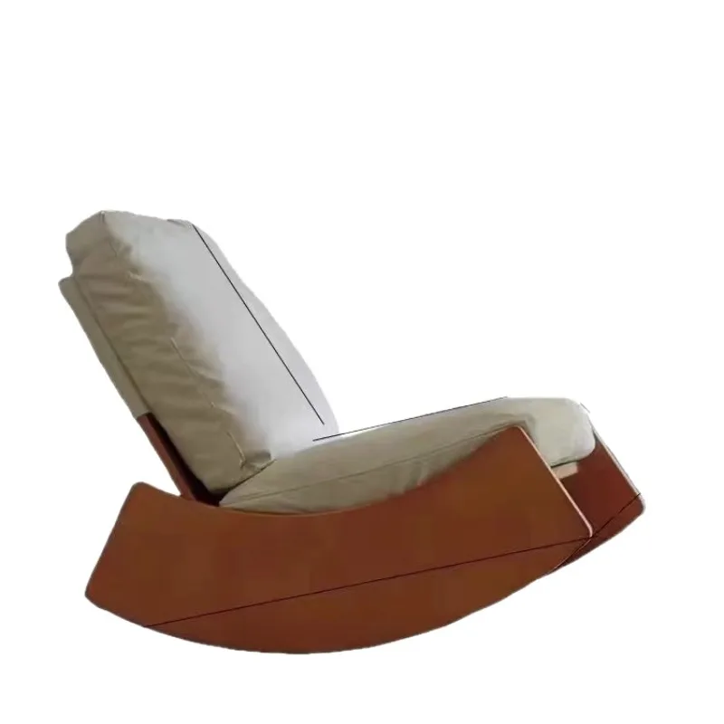 Rocking Chair Adult Living Room Lazy Sofa Chair Balcony Leisure Rocking Chair